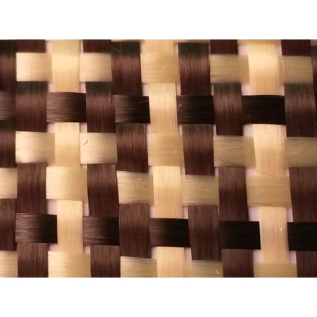 Tessuto carbonkevlar  giallo nero aramidico ibrido