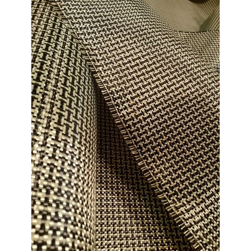 Tessuto carbonkevlar  giallo nero aramidico ibrido