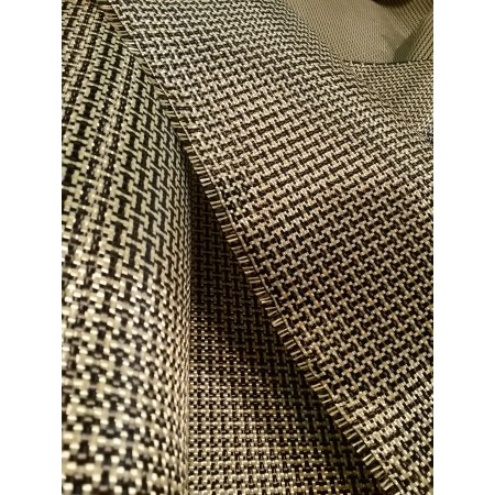 Tessuto carbonkevlar  giallo nero aramidico ibrido