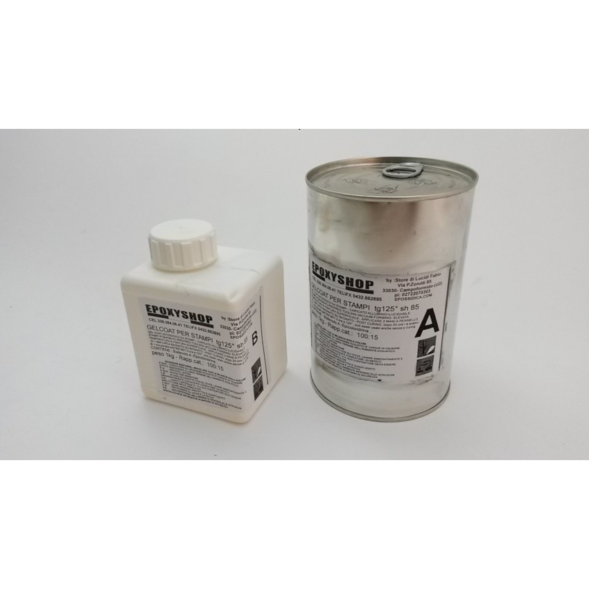 gelcoat stampi | epossidico  caricato alluminio