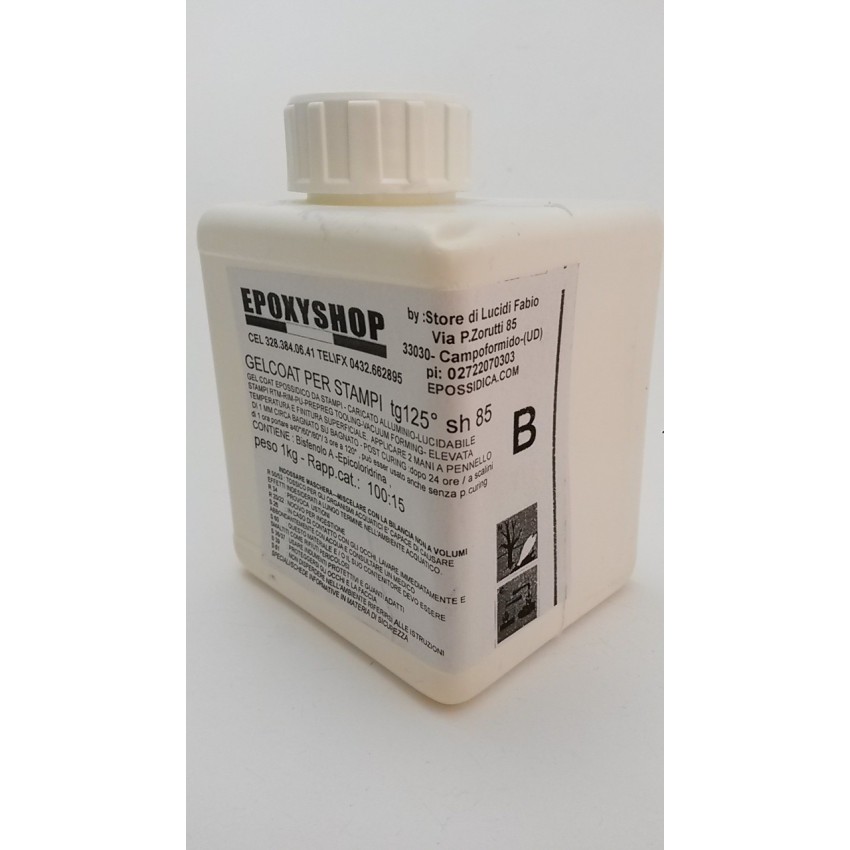 gelcoat stampi | epossidico  caricato alluminio