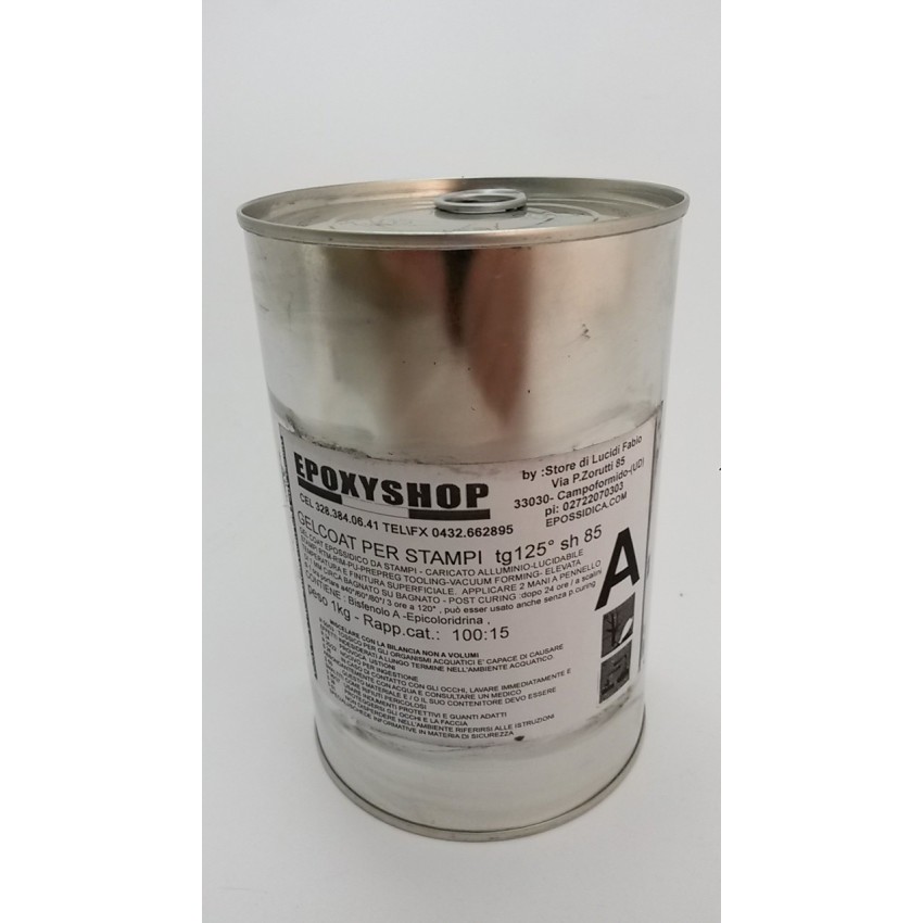 gelcoat stampi | epossidico  caricato alluminio