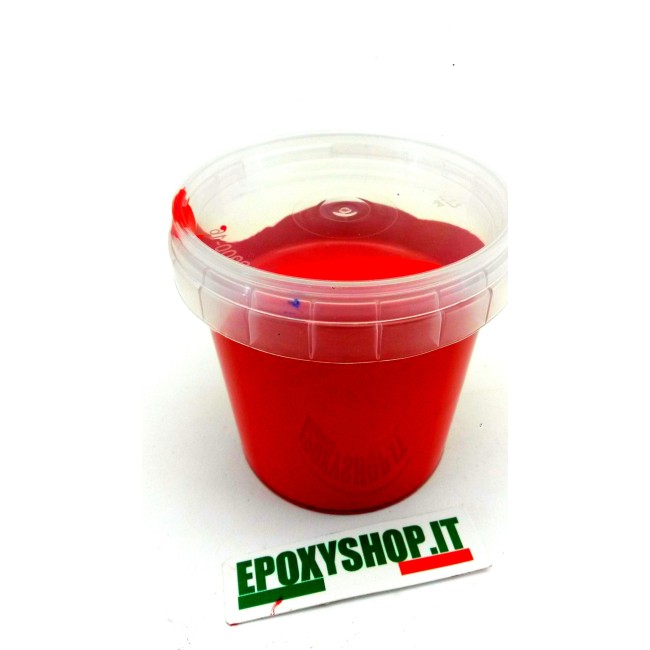 PIGMENTO COLORE RESINA ROSSO