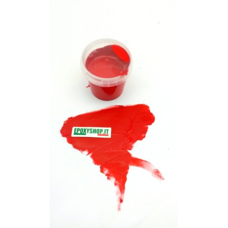 PIGMENTO COLORE RESINA ROSSO