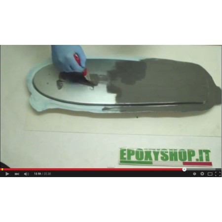 fare uno stampo in epossidica usando gelcoat e resina