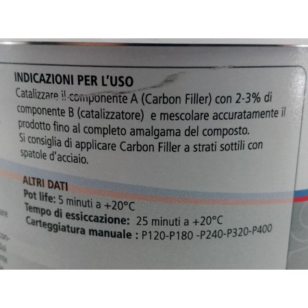 come riparare con stucco rapido per carbonio