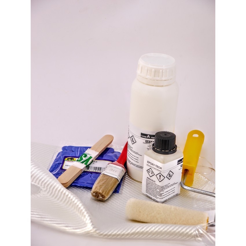 kit riparazione vetroresina professionale