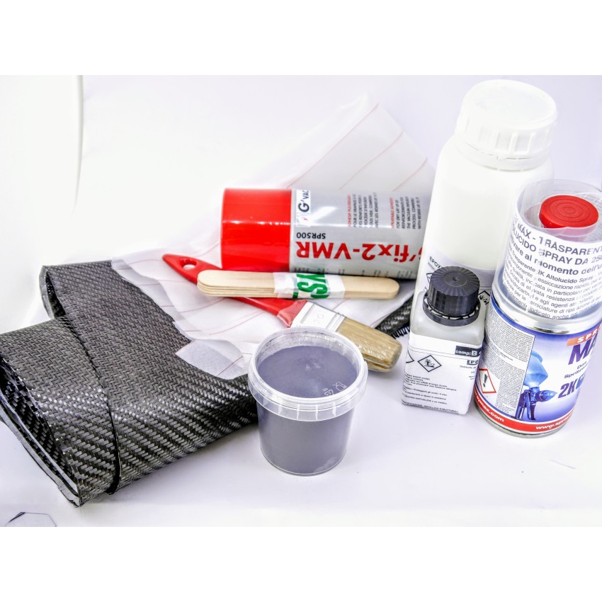 imparare a usare la resina e carbonio