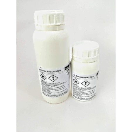 lucido trasparente acrilico per compositi carbonio carbonlook tixo A PENNELLO