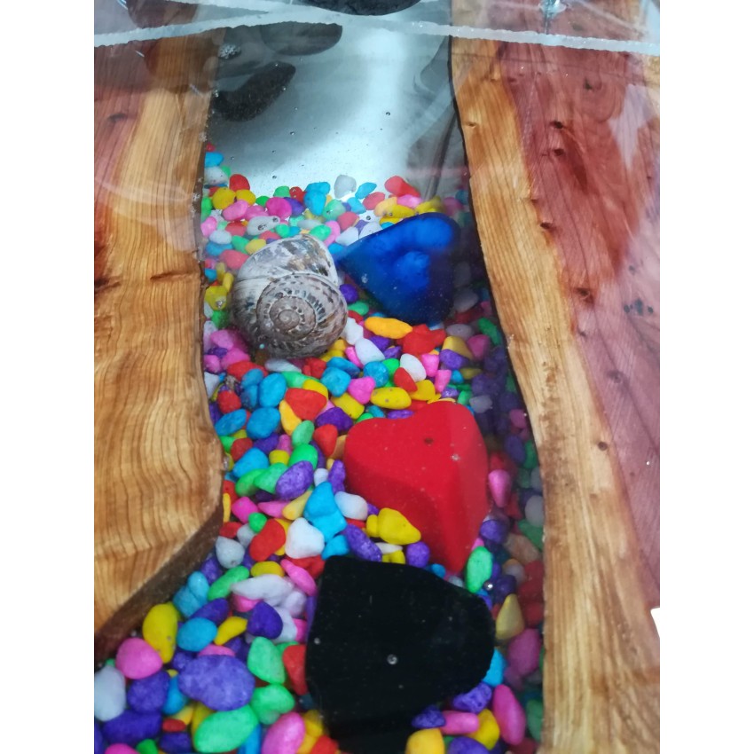 resina colata alto spessore per tavoli legno, 10cm , river table ,cristallo, no bolle