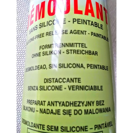 distaccante spray senza silicone stampi