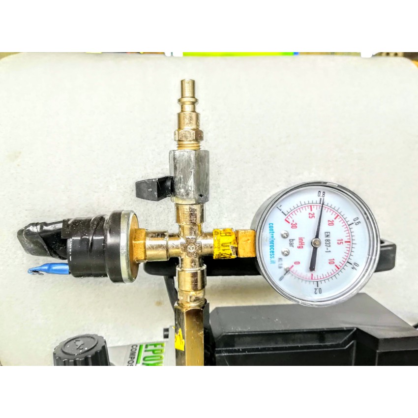 kit per controllo pompa sottovuoto per infusione wrapping