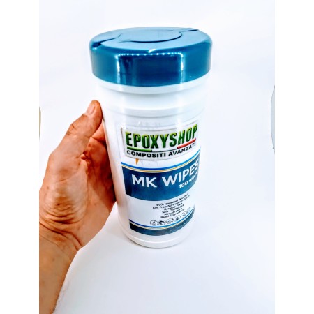 alcol isopropilico pulizia stampi distaccanti con salviette prima verniciatura resinatura