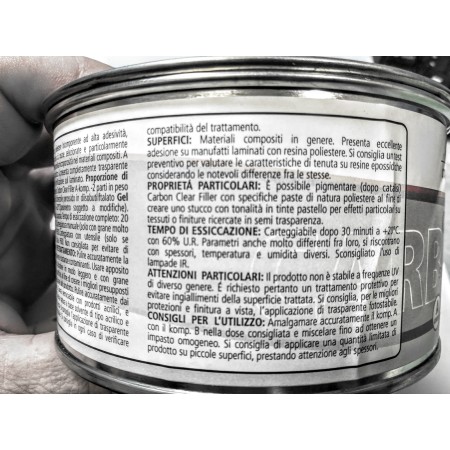 come riparare con stucco rapido per carbonio