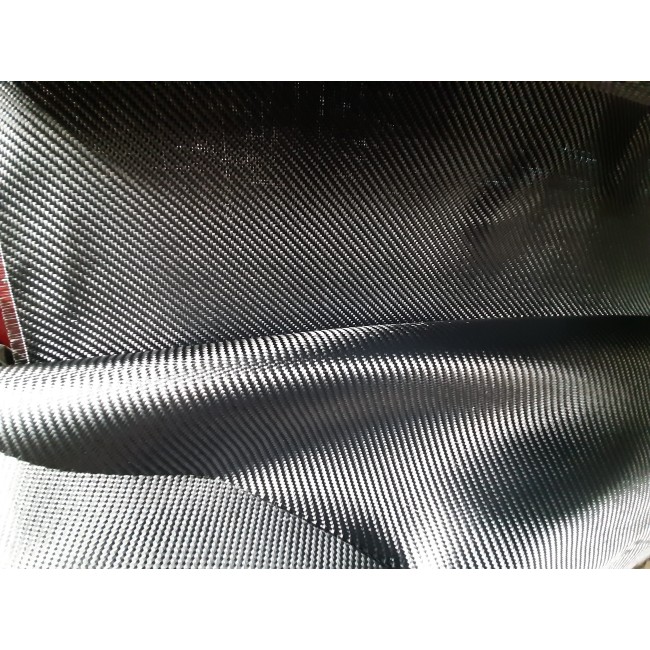 Tessuto Diolene Nero 200g Twill Finto Carbonio | Epossidica
