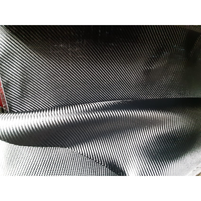 Tessuto Diolene Nero 200g Twill Finto Carbonio | Epossidica
