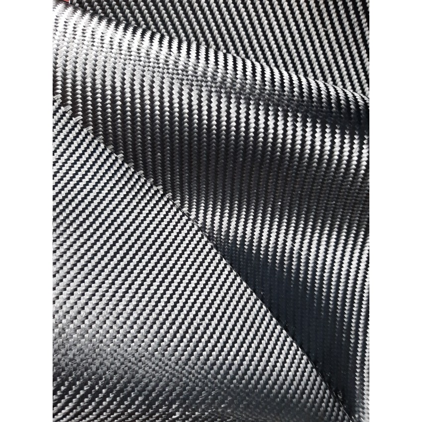 Tessuto Diolene Nero 200g Twill Finto Carbonio | Epossidica