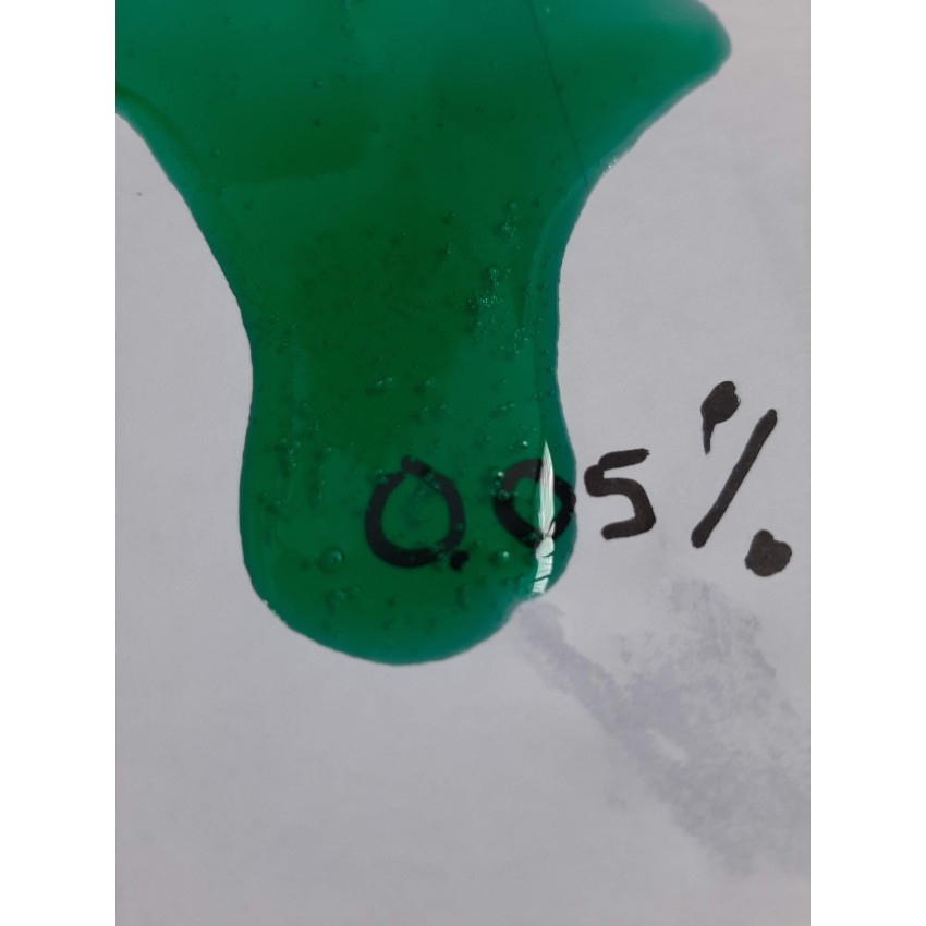 resina epossidica  verde pigmento