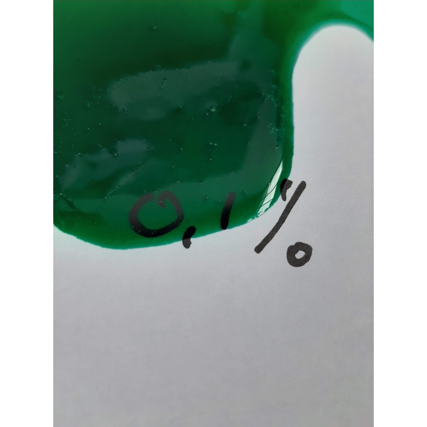 resina epossidica  verde pigmento