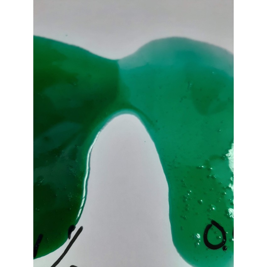 resina epossidica  verde pigmento