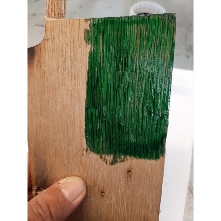 resina epossidica  verde pigmento