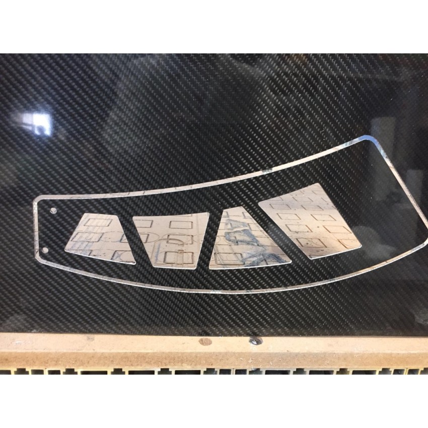 lastra fibra carbonio modellismo