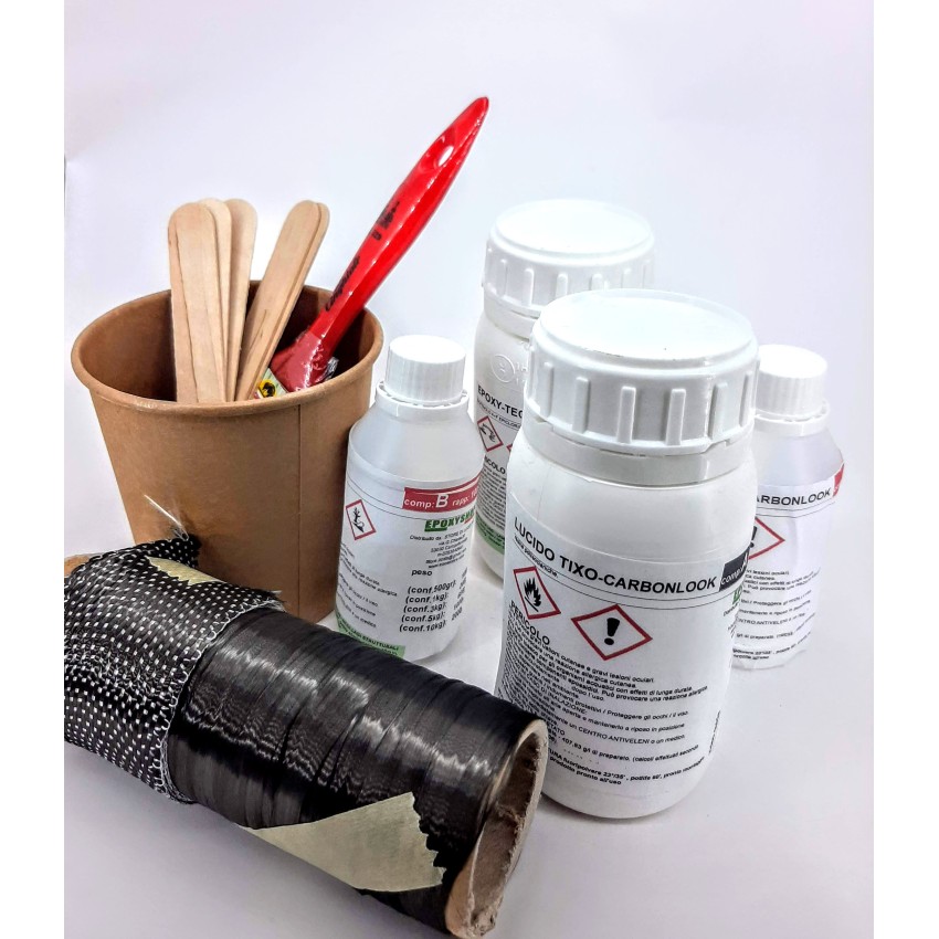 kit riparazione bicletta carbonio