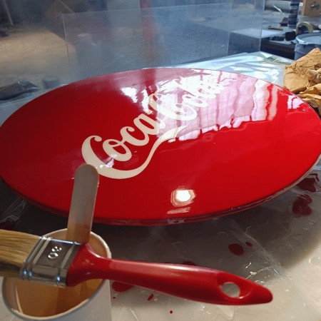 lucido trasparente acrilico per compositi carbonio carbonlook tixo A PENNELLO