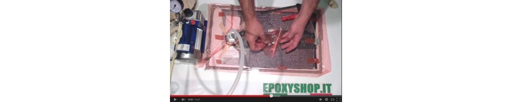 prodotti infusione rtm sottovuoto vuoto vacuum  processo sacco a vuoto 